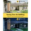 iBorn Metal Bird Feeder for Outside Hanging,Wild Bird Feeders for