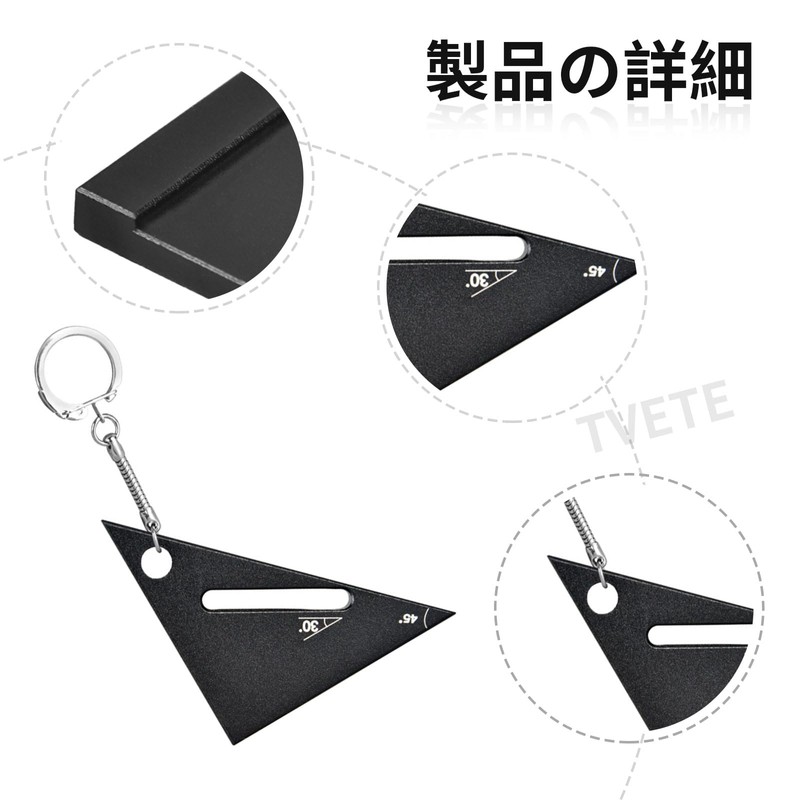 Triangular Ruler, Circular Saw Ruler for Woodworking, Right Angle Ruler,