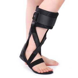 Drop Foot Stabilizer for Men & Women - AFO Foot Drop Brace - Drop Foot Braces for Walking - AFO Brace Walking with Shoe - Ankle Foot Orthosis for Stroke (Right, Small)