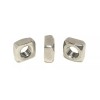 FAS (25) M8-1.25 Stainless Steel Square Nuts A2 DIN557 (25