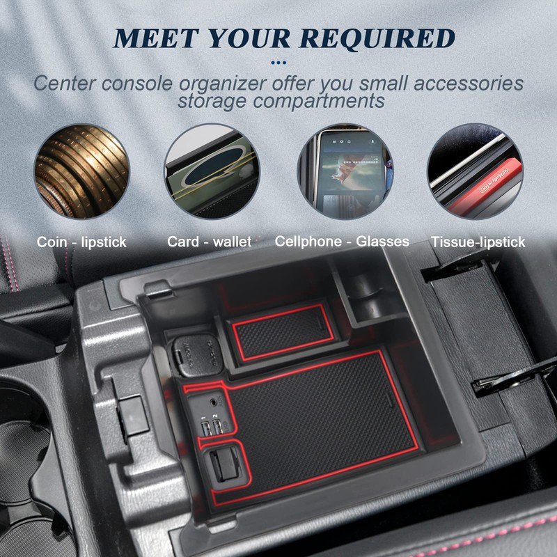 BIBIBO Storage Box for Mazda CX-5 2F KF SUV 2017-2022,