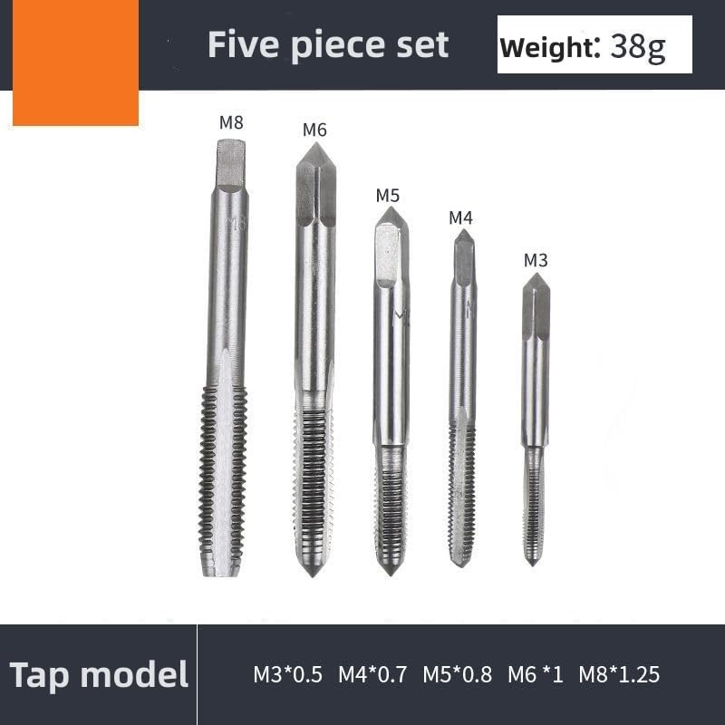 NestNook M3 M4 M5 M6 M8 High-Speed Steel Metric Tap