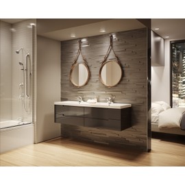 Symmons 9601-PLR-TRM-STN Origins 1-Handle Shower Faucet Trim, Satin Nickel