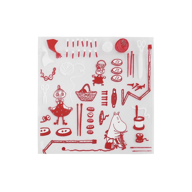 Indigo MOOMIN MP675 Moomin Wrapping, OPP Bag, Zipper Bag, SS