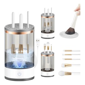Limpiador Eléctrico Automático De Brochas De Maquillaje