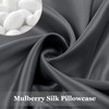 Adubor Silk Pillowcase for Hair and Skin with Hidden Zipper,