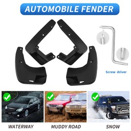 Actkill Custom Fit for Mud Flaps Honda CR-V CRV 2017-2022 Mud Splash Guard Front and Rear 4-PC Set