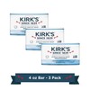 Kirk's Original Coco Castile Soap, Pack of 3