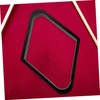 Sosoport Rhomb Billiard Rack Sturdy Wood Pool Ball Holder for