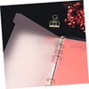 HOODANCOS 6pcs Notebook Separated Pages Planner Inserts Notepad Tabs Recipe