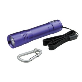 エルパ (ELPA) LEDカラーアルミライト LEDライト 懐中電灯 アウトドア 防水 連続点灯約10時間 バイオレット DOP-EP301(V)