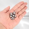 M METERXITY 10個セット ステンレス鋼ベアリングボール 9mm G100 金属精密ボール 塗料混合/自転車ベアリング/DIYクラフト用