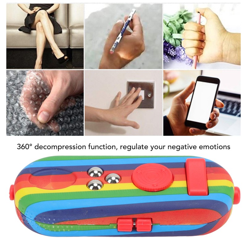 Fidget Toy Reduce Stress Relax Mood Portable Anxiety Sensory EDC
