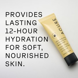 Acure | Crema facial hidratante por 12 horas | Desestresa y desinflama con antioxidantes y adaptógenos, 30 ml