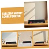 Sosoport Table Hockey Air Hockey Scoreboard Desktop Game Score Units