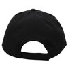 Massimoguera 212U26-004 Unisex Cap, Twill Material, Adjustable Size, Black, Free