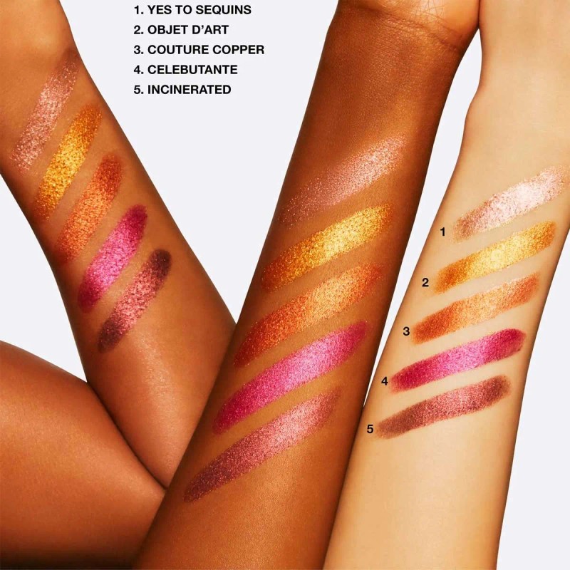 Mac sombra para ojos con brillo dazzleshadow extreme
