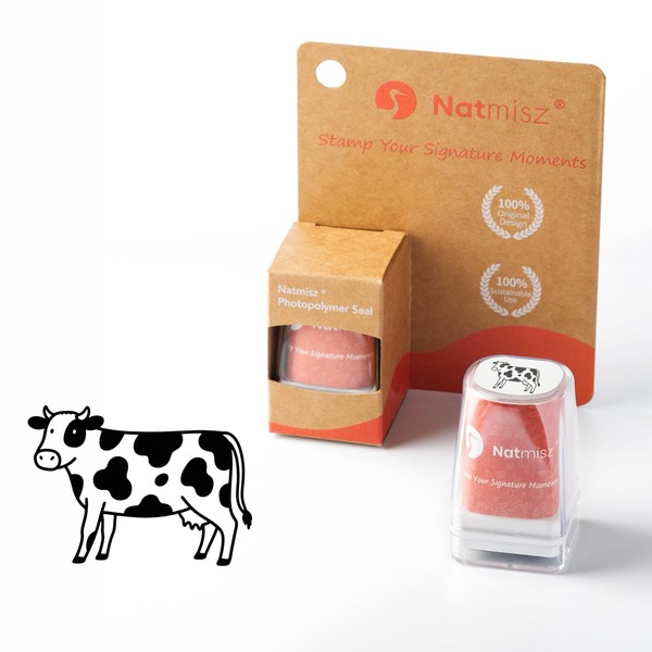 Natmisz:Exclusive Forest Animals Custom Self-Inking Stamp Set - Suited for