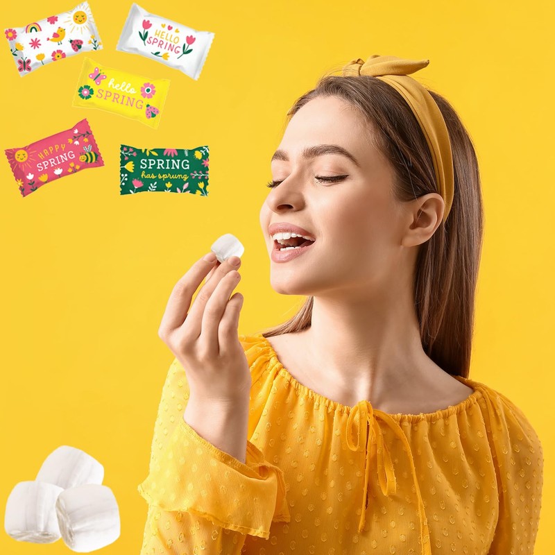 Fruidles Happy Spring Season Buttermints, Mint Candies, After Dinner Mints,