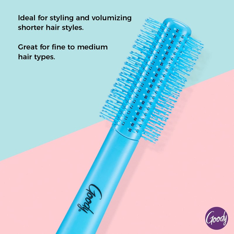 Goody Style Boost Round Brush 21mm, Volumizing Blow Out, for