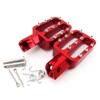XLJOY Red Footpegs Foot Rest Pegs for KLX110 XR50 CRF50