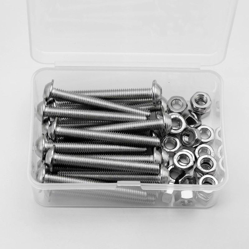 (16 pcs) M6 x 60mm Hex Socket Screws with Flange