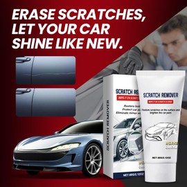 Huotwoe Nano Sparkle Cloth Car Scratch Remover 6PCS, Multi-Purpose Nano Magic Cloth Easily Removes Light Scratches, Swirls, and Water Spots, Car Scratch Repair Kit for All Vehicle Colors