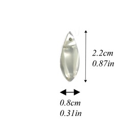 KTGCOZS Pack of 50 Spinner Blade Bait Kit DIY Fishing Lure Making Tool Fishing Accessories 22 * 8mm