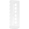 AaH1 Plastic Grocery Bag,Gloves,Toilet,Kitchen roll Holder and Dispenser, Wall Mount or Standing Design, White