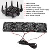 Router Cooling Fans 5V USB Power Heat Sink ABS for