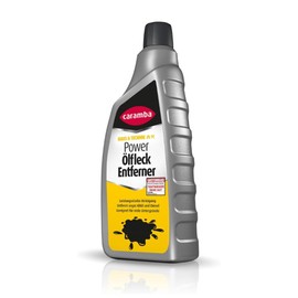 Caramba Caramba Power Ölfleck Entferner, Beseitigt Ölflecken auf Pflastersteinen, Betonstein, Textilien und mehr, für Garagenböden geeignet, Gel-Struktur, 1 l