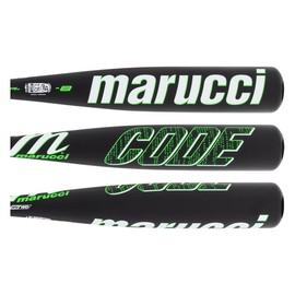 MARUCCI Code USSA Senior League Aluminum Baseball BAT, 2 3/4" Barrel, -8, 31"/23 oz.