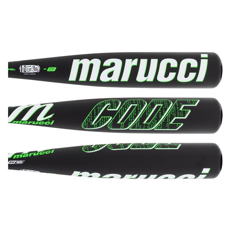 MARUCCI Code USSA Senior League Aluminum Baseball BAT, 2 3/4"