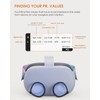 Amavasion Glasses Lenses Compatible with Quest 3S/2, VR Lenses Insert
