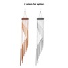 35inch 18-Bar Classic Rotating Wind Chime Solid Wood Aluminum Alloy