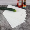 Uumitty Plastic Cutting Board Mat, Kitchen Plastic Chopping Board with
