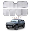 for Hummer EV Accessories Roof Sunshade&Front Sun Shade Set of