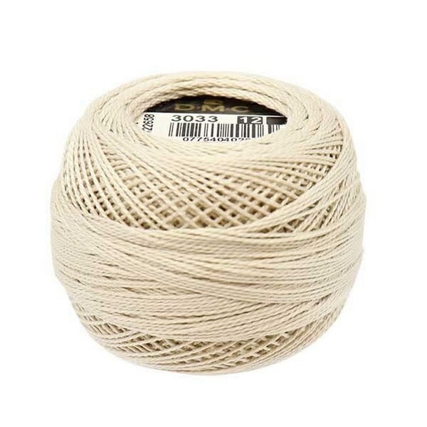 DMC 116 12-3033 Pearl Cotton Thread Balls, Very Light Mocha