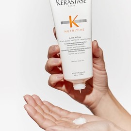 KRASTASE Lait Vital  Acondicionador de Nutricin Profunda para Cabello Ligeramente Seco  Nutre y Revitaliza el Cabello  Con Protenas de origen vegetal 