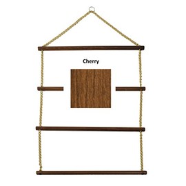 Horse Fare Products Wood Blanket Rack- 24" Made in The USA (Cherry)