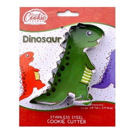 Dinosaur Cookie Cutter - Stainless Steel