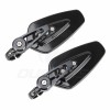 OUMURS Motorcycle 7/8" 22mm Handle Bar End Mirrors For For