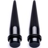 Body Candy Unisex Ear Gauges Stretching Kit Straight Tapers for