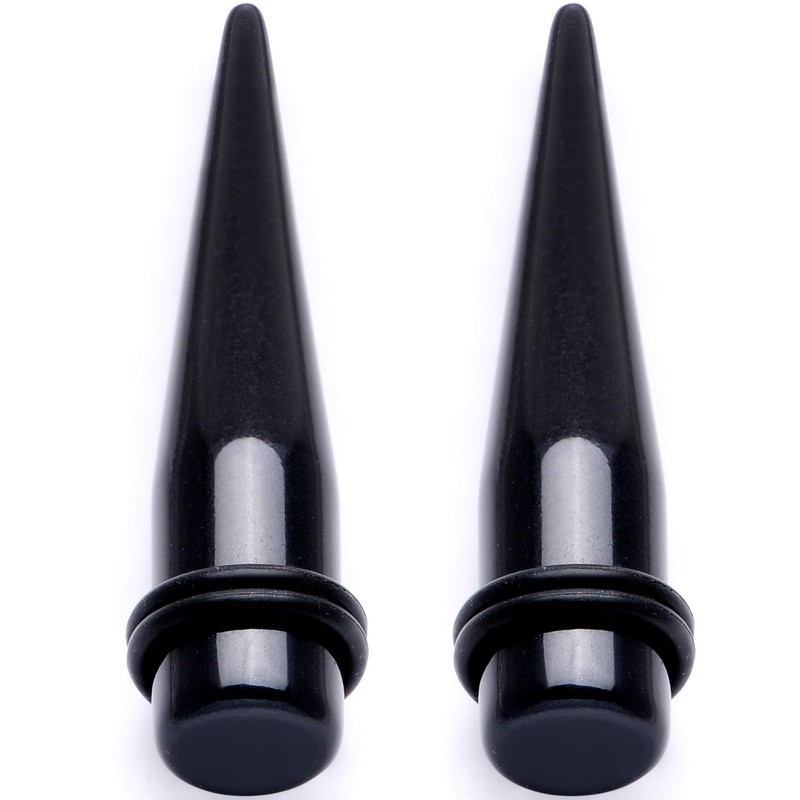 Body Candy Unisex Ear Gauges Stretching Kit Straight Tapers for