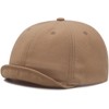 Spargel Short Brim Umpire Cap Prisoner Cap, Cotton, Large Size