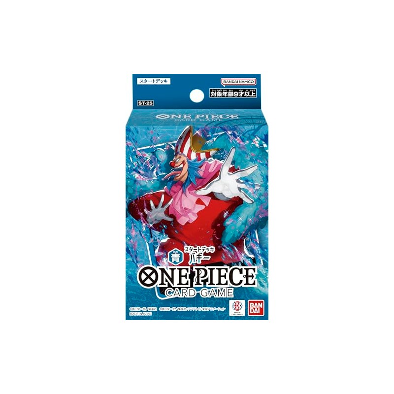 BANDAI ST-25 ONE PIECE Card Game Start Deck Blue Buggy