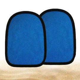 OUDQFCJ 2 Stück Sandentferner für den Strand, Sandentfernungsbeutel, Sand Remover Handschuhe, Wiederverwendbares Strandzubehör für Strandurlaub, Strandtasche Camping-Essentials