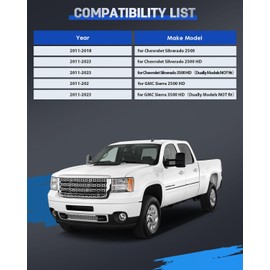 ECCPP 8x180 to 8x6.5 Wheel Adapters Spacers 1.5 inch 8 Lug Fit for Sierra 3500 HD 2011-2023 for Silverado 2500 2011-2018 for Silverado 2500 HD 2011-2023-2PCS