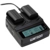 Watson Duo LCD Battery Charger for Sony NP-FW50 Rechargeable Battery