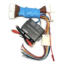 4 Channel Full System Add an Amp Amplifier Adapter Interface to Factory OEM Car Stereo Radio for Select Hyundai and Kia Vehicles- No Factory Bose/Premium Amp Systems- Compatible Vehicles Listed Below